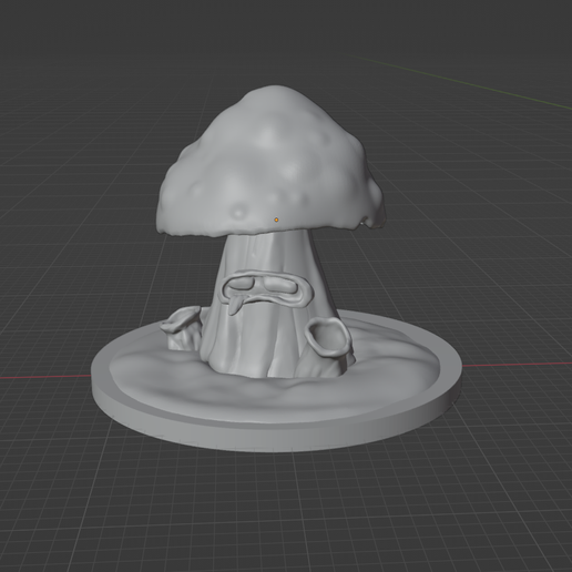 mushroom dnd 3D print model - Mito3D