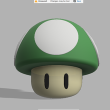 cogumelo jogador lapiz mushroom_lapiz_gamer 3d print model - Mito3D