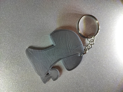 mushroom key ring bricoloup 3d 3d print model - Mito3D