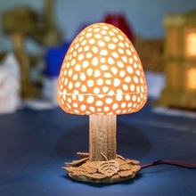 champignon lampe décoratif 3d print model - Mito3D