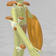 mushroom man gadget toy 3d print model - Mito3D