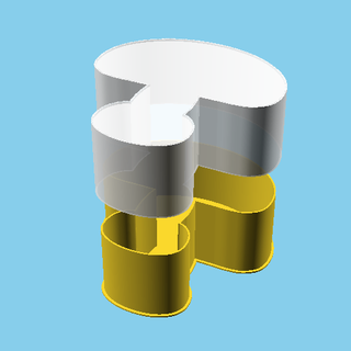 mushroom nestable box v1 thing 3d print model - Mito3D