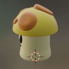 mushroom pvz 2 fungus solar games 3d print model - Mito3D