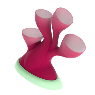 fungo vaso fiori decorativo statua scultura mashroom Lavori solidi Juhann Prodotto organico emozionale 3d print model - Mito3D