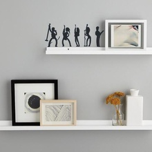 music band home musicians decoration shelf shelves wall 3d salon kitchen bathroom room living 3d print model - Mito3D