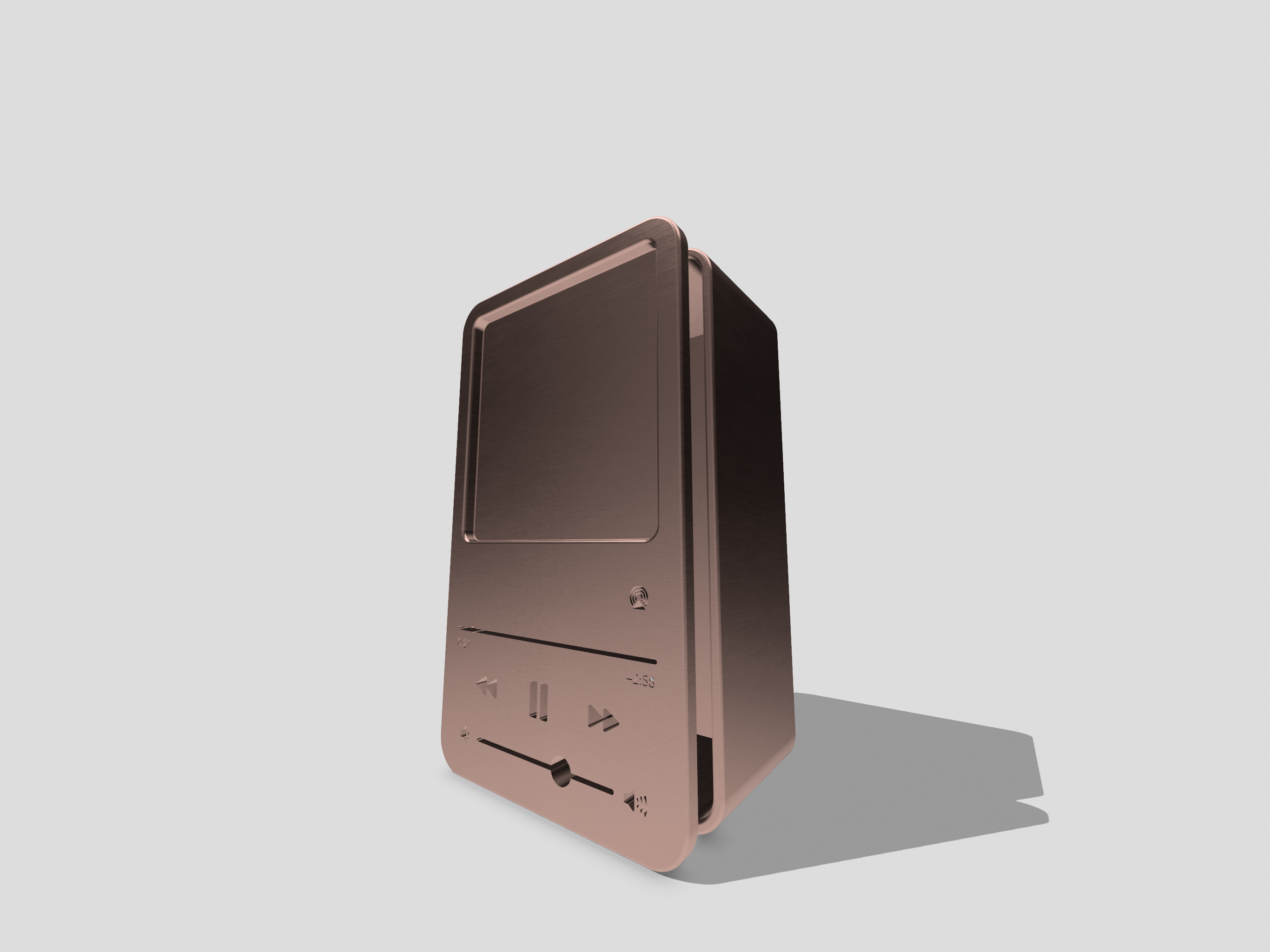 music box spotify display save socket platform sound song subject 3D print model - Mito3D