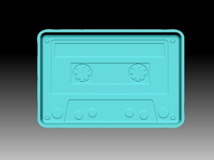 musique cassette baignoire bombe moule bombes bain shampooing solide shampoing savon presse musicale 3d print model - Mito3D