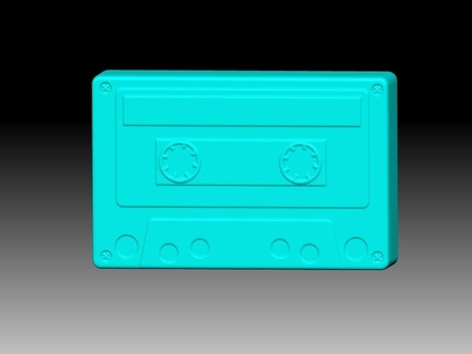 musique cassette solide shampooing moule savon pompe bombes bain bombe baignoire shampoing presse musicale 3d print model - Mito3D