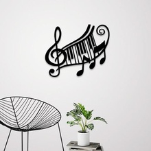 music sign wall art printing 3d 2d decor decoration note piano 3d print model - Mito3D