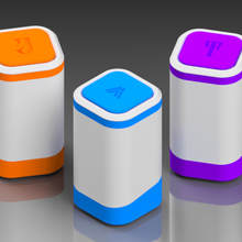 music visualizer lamp arduino nano gadget toy led party light sound 3d print model - Mito3D