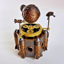 musical orrery home 3d print model - Mito3D