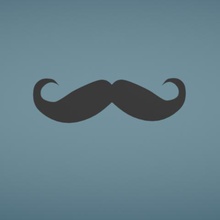 mustache fashion facialhair beard face disguise 3d print model - Mito3D