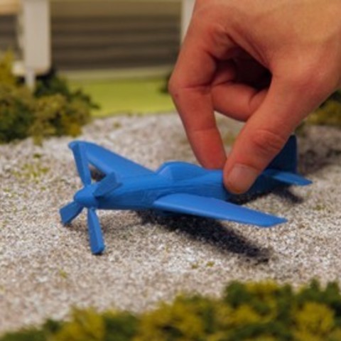 p-51 mustang vari aereo in vetrina 3D print model - Mito3D