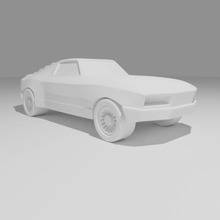 mustang juego vehículo de juguete 3d print model - Mito3D