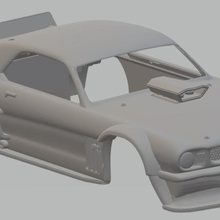 mustang hoonicorn imprimible cuerpo del coche juego jannie ranura scalextric shell rc radio el monitoreo tamiya miniz 1-10 1-32 1-18 1-24 3d print model - Mito3D