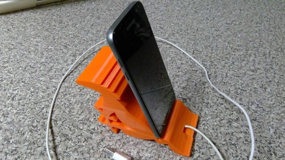 mustang telefon ayakta durmak şarj etmek istasyon 3dmodel 3d hayvan logo cihazı at seyyar Kulp destek süs USB 3d print model - Mito3D