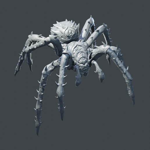 mutant géant araignée 3D print model - Mito3D