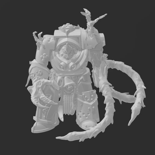 Mutant Herr stinkend Dämonkin 3D print model - Mito3D