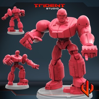 mutant mecha hunter articulated hero super tabletop marvelcrisisprotocol sentinel 3d print model - Mito3D