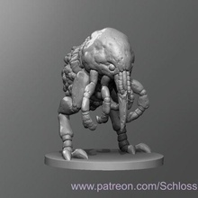 mutated flea dnd dungeons and dragons tabletop toy 3d print model - Mito3D