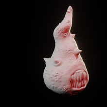 mutuel créature v4 art monstre effrayer 3d print model - Mito3D