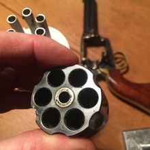 namlu revolver hızlı yükleyici yükleniyor aracı muzzel 3d print model - Mito3D