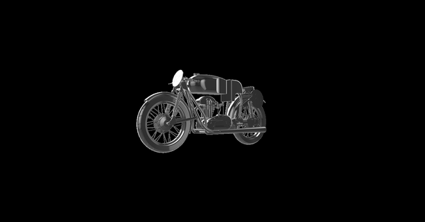 mv agusta Bialbero 1954 moto Motorrad Motor Fahrrad le la motorrad 3d print model - Mito3D
