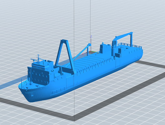 mv alta fantasma navio destruir legal arte 3d print model - Mito3D
