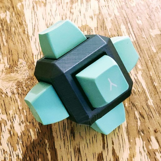 mx fidget cubo juego cherry juguete juguetes mecánicos 3D print model - Mito3D