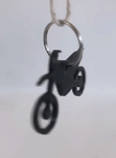 mx motocross bicyclette porte clés moto mc hachoir vélo sport gworkz3d supercross 3d print model - Mito3D