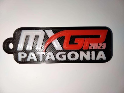 mxgp putperestlik anahtarlık Patagonya motokros Arjantin dünya 3d print model - Mito3D