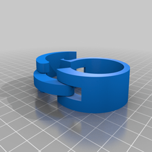 my customized autoconnect - cam pipe clamp game mechanical toys 3d print model - Mito3D