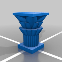 my customized column architecture buildings structures 3d print model - Mito3D