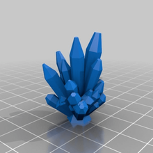 my customized random crystal generator game toy accessories 3d print model - Mito3D