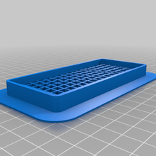 il mio personalizzato griglia di areazione casa su misura famiglia 3d print model - Mito3D