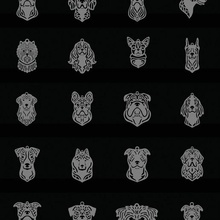 my dog pendant collection jewelry 3d print model - Mito3D
