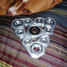 mi primera tuerca de spinner juego fidget juguete 3d print model - Mito3D