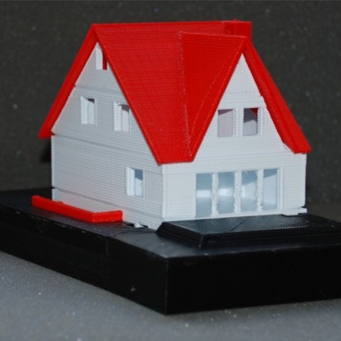 minha casa 1100 arquitetura 3D print model - Mito3D