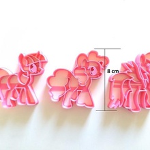 my little pony cookie cutter casa frese sharp i 3d print model - Mito3D