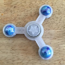 my marble fidget spinner game 3d print model - Mito3D