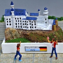 meine neuschwanstein12400 Architektur Burg Deutschland Gebäude-Strukturen 3d print model - Mito3D