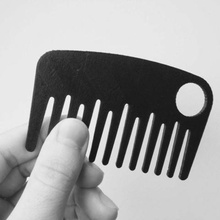 my own beard comb design home man bathroom 3d print model - Mito3D