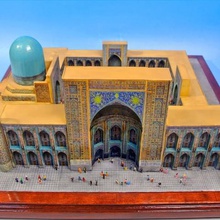 il mio samarcanda 1220 architettura moschea patrimonio mondiale dell'umanità costruzioni 3d print model - Mito3D