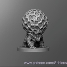 myconid germer la version 2 jeu jouet dessus de table donjons dragons le mdn 3d print model - Mito3D