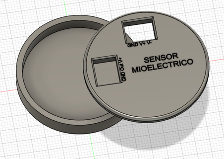 mioeléctrico sensor fusion360 sacerdote 3d print model - Mito3D