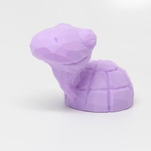 myrtle tartaruga a arte bonito baixa contagem de polígonos low poly animais facetada 3d print model - Mito3D