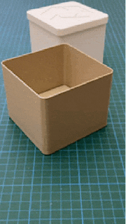 misterioso caixa bloqueável mecanismo mistério brinquedos armazenamento 3d print model - Mito3D