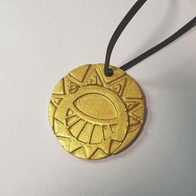 mysterious cities gold - medallion art cits mdaillon mysterieuses scans replicas 3d print model - Mito3D
