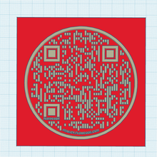 mystery qr code 3d print model - Mito3D