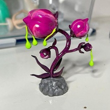 mystical funky ooze plant resin model 3d print model - Mito3D